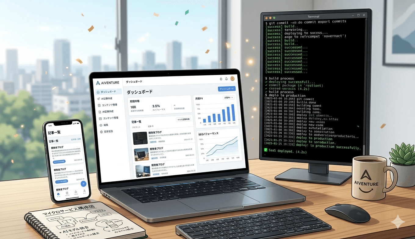 Claude Code で SaaS を開発・運営中
